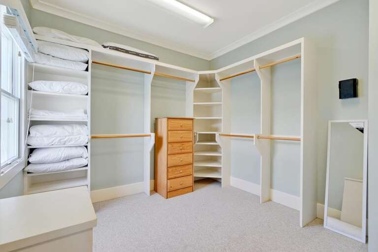 TOP FLOOR MASTER BEDROOM CLOSET