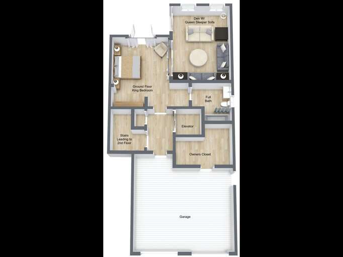 5_00 Somewhere- Ground Floor- 3D Floor Plan