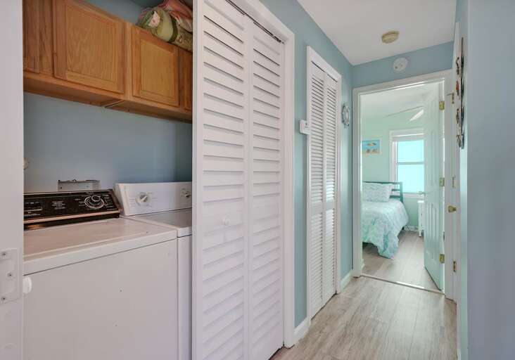 LAUNDRY AREA LOCATED ON THE 1ST FLOOR