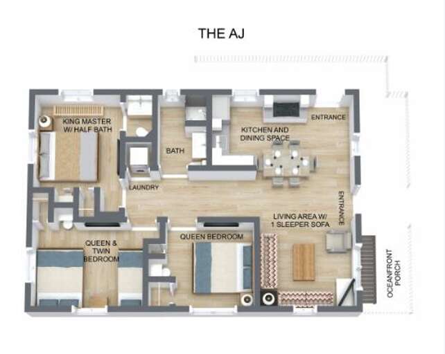 THE AJ FLOOR PLAN 