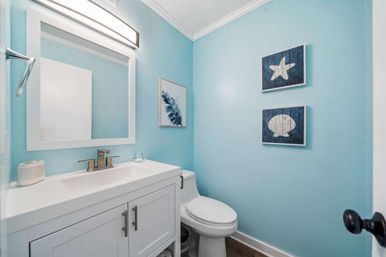 MAIN BEDROOM HALF BATHROOM