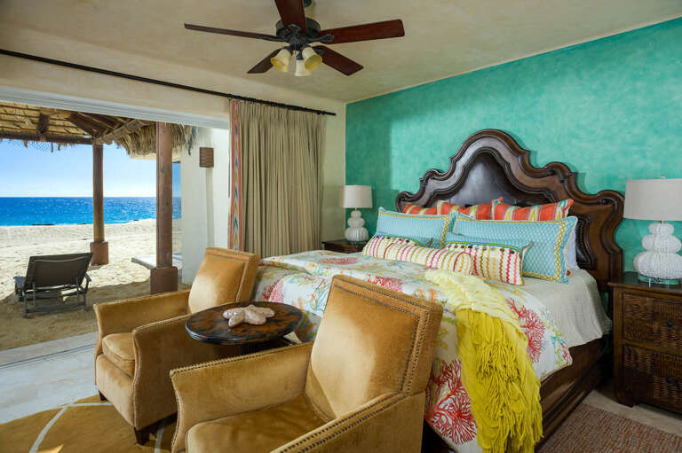 Each room features a distinct accent wall that sets the tone of .the bedroom's theme Each room features a distinct accent wall that sets the tone of .the bedroom's theme