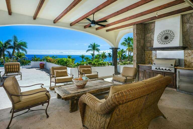 Vividly colored greenery and foliage creates a stark, but beautiful, contrast with the brown tones found in Casa Maravilla Vividly colored greenery and foliage creates a stark, but beautiful, contrast with the brown tones found in Casa Maravilla