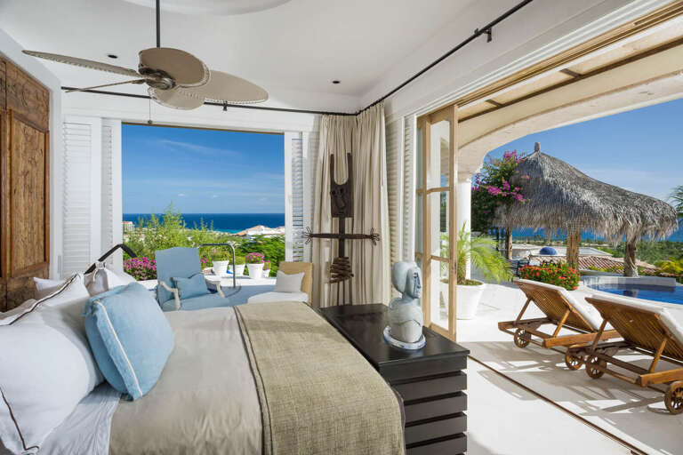 Three of the 5 bedrooms also open out onto the terrace!