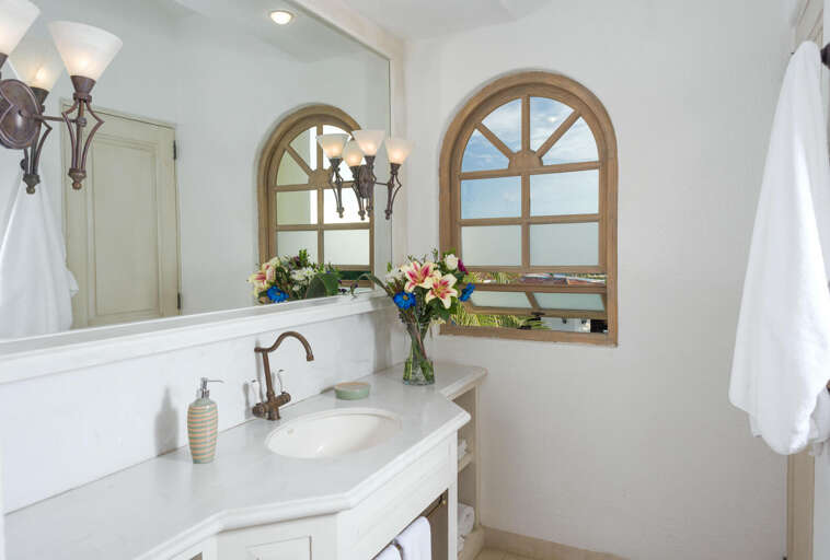 Everyone will have their chance to use one of the lavish bathrooms at Villa Buena VIda!