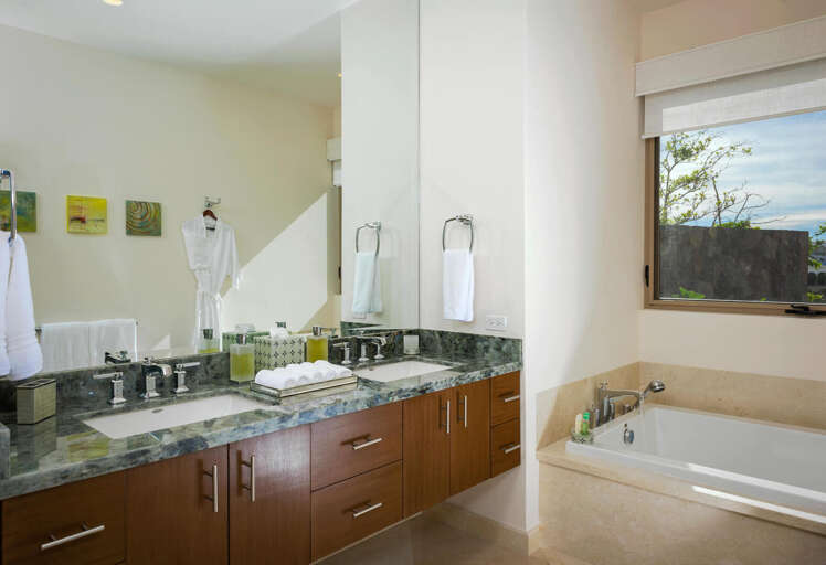 Each of the 4 spacious bedrooms includes their own spa-like ensuite!