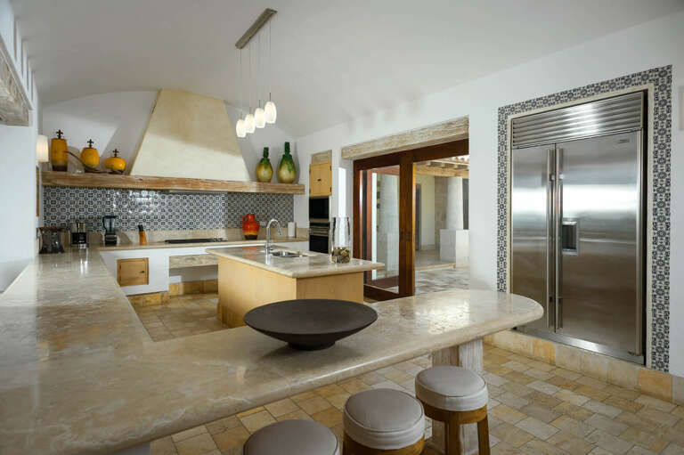 Entertain all your guests in Piedra Blanca's astounding and spacious gourmet kitchen!