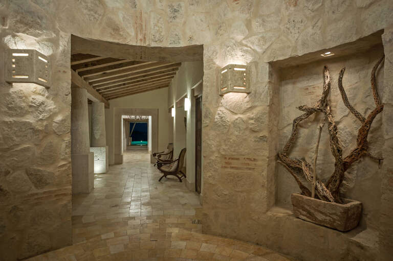 Unique walls and decor make Piedra Blanca the most spectacular vacation experience you'll ever experience!