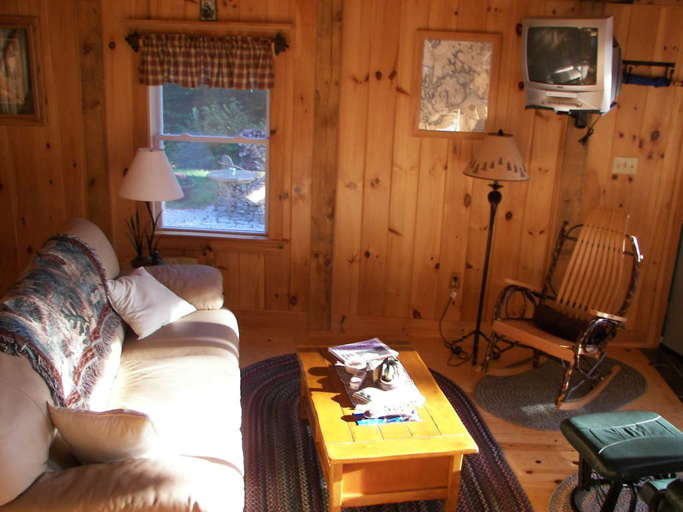 LIving Room w view of the bay