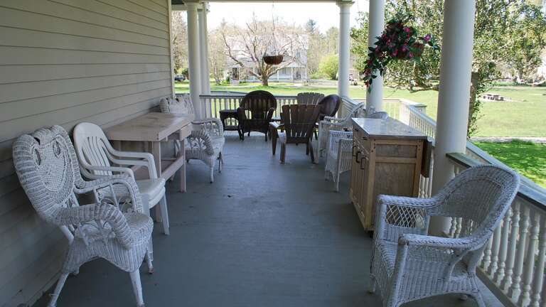 Wrap around porch