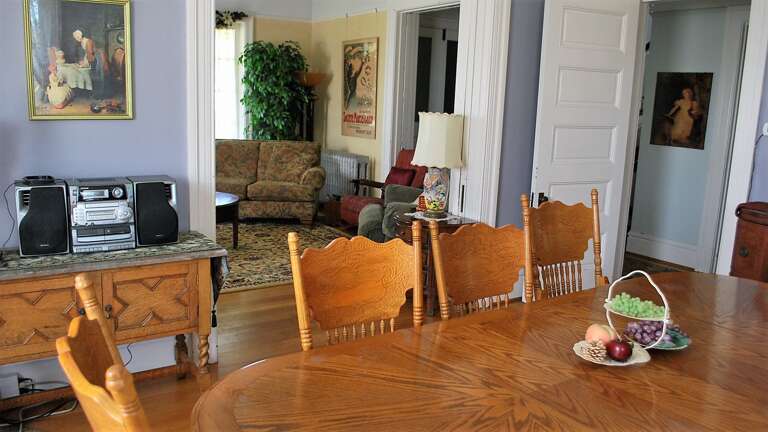 Dining room looking toward living room Dining room looking toward living room