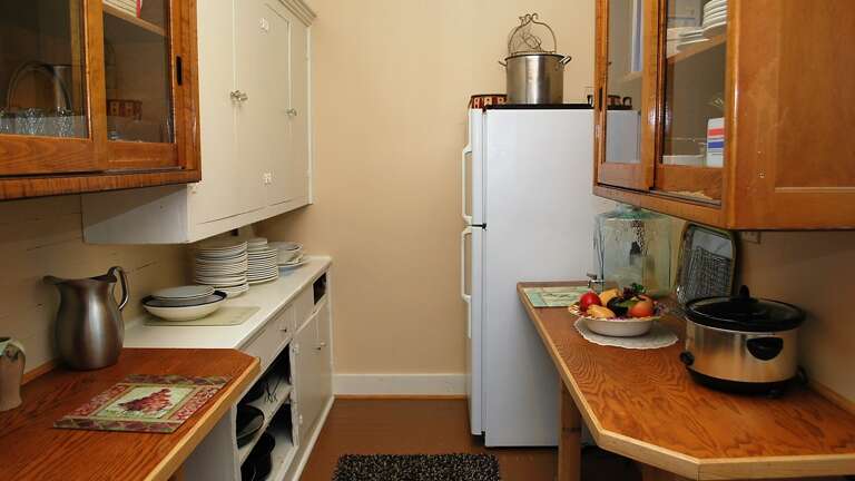 Pantry off kitchen Pantry off kitchen