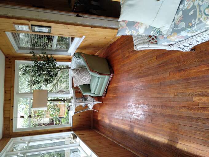 Enclosed front Porch