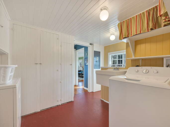 Your dedicated laundry room features a full-size washer and dryer, making it easy to keep your vacation wardrobe fresh throughout your stay.