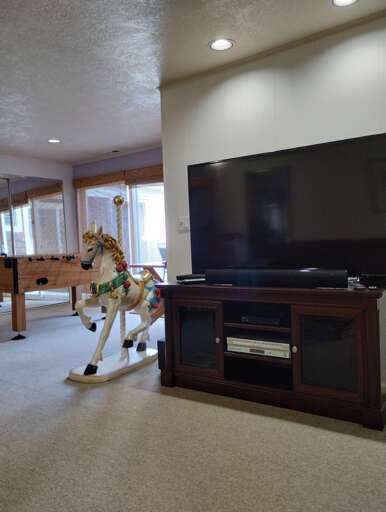 New Flat Screen and Sound Bar