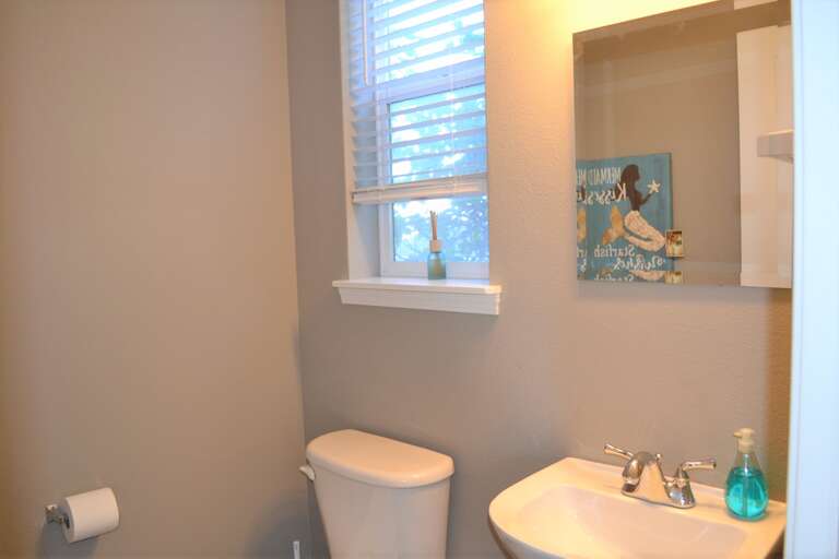 Half bath off the Kitchen Half bath off the Kitchen