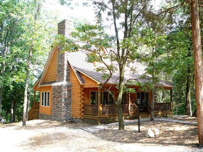 A Above the River Cabin