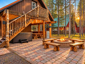 22 MI to YNP | Firepit & Patio | Spacious Lodge