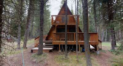 Creekside cabin