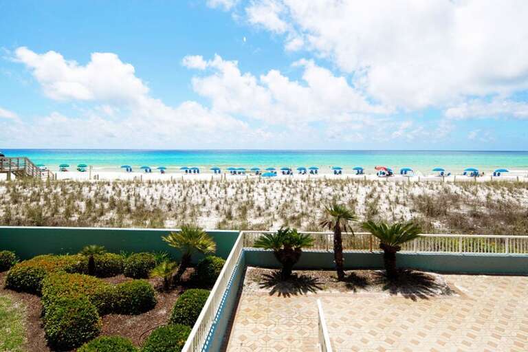 Balcony - 
Islander Beach Condo Rentals, Okaloosa Island