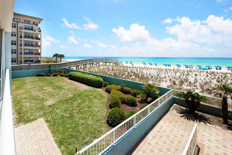 Balcony - 
Islander Beach Condo Rentals, Okaloosa Island