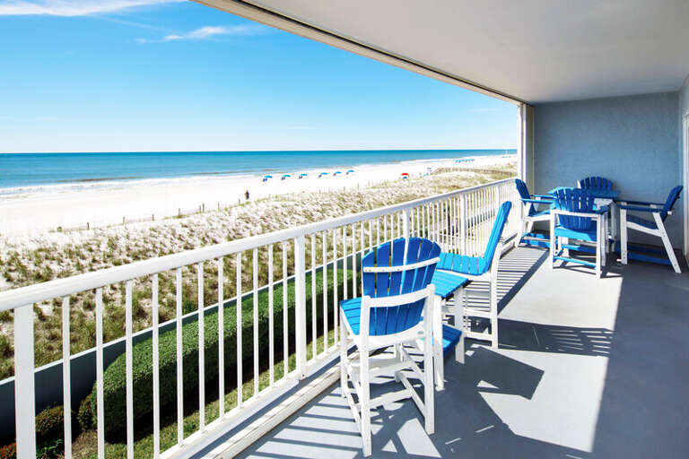 Balcony - 
Islander Beach Resort 3001 Fort Walton Beach Okaloosa Island