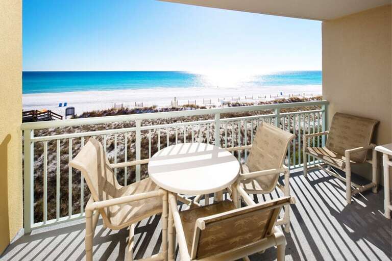 Balcony - 
Pelican Isle 305 Fort Walton Beach Okaloosa Island Vacation Rentals