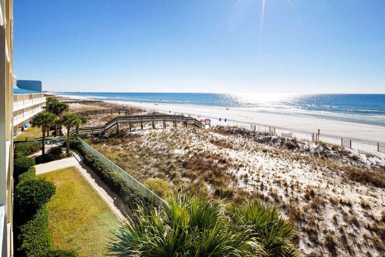 Balcony - Pelican Isle 308 Fort Walton Beach Okaloosa Island Vacation Rentals Balcony - Pelican Isle 308 Fort Walton Beach Okaloosa Island Vacation Rentals