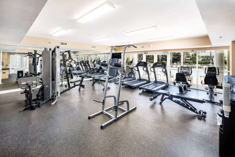 Exercise Room - Ariel Dunes II, Destin Vacation Condo Rentals Exercise Room - Ariel Dunes II, Destin Vacation Condo Rentals
