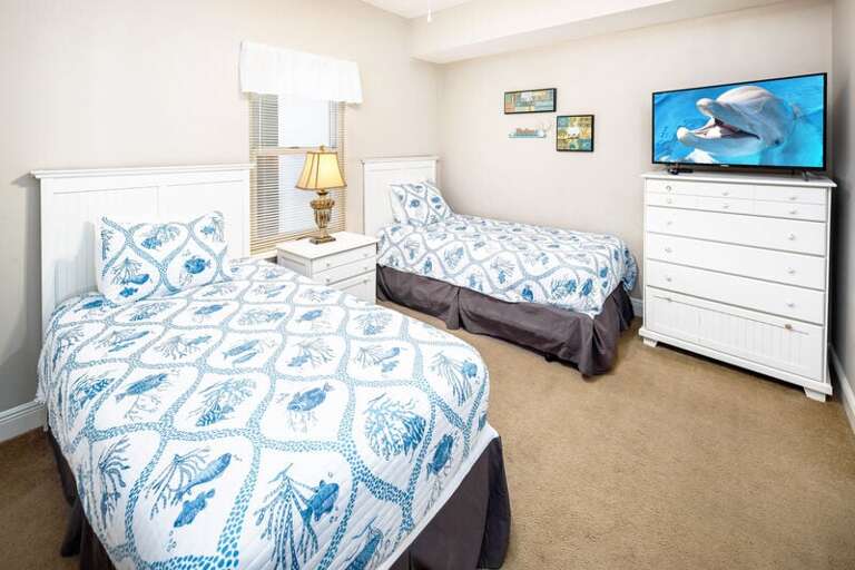 Guest Bedroom, Ariel Dunes II 1507, Destin Vacation Rentals Scenic Gulf Drive Guest Bedroom, Ariel Dunes II 1507, Destin Vacation Rentals Scenic Gulf Drive