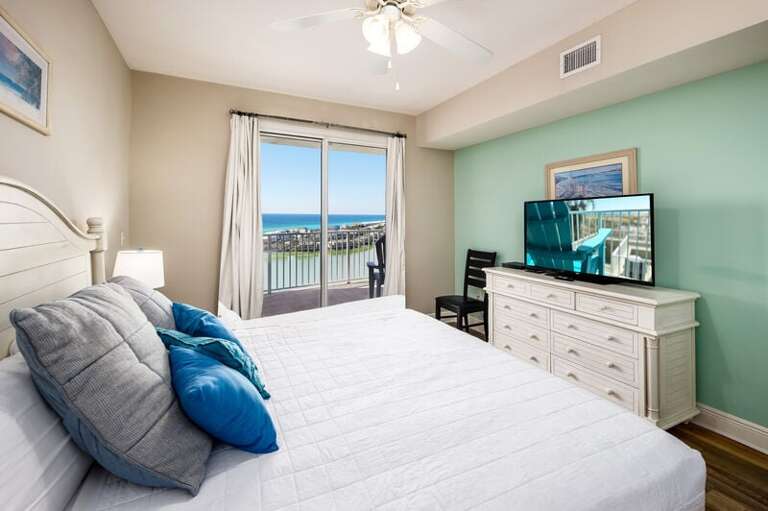 Master Bedroom, Ariel Dunes II 1507, Destin Vacation Rentals Scenic Gulf Drive