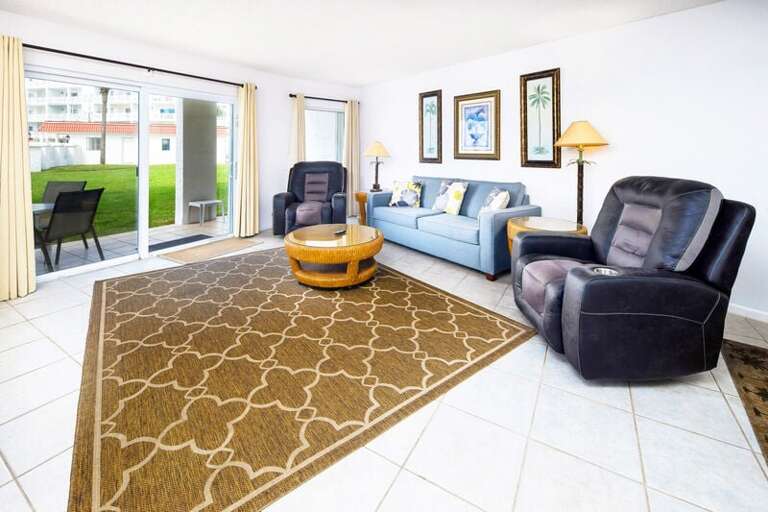 Living Room - 
El Matador Resort, Okaloosa Island Fort Walton Beach Vacation Rentals