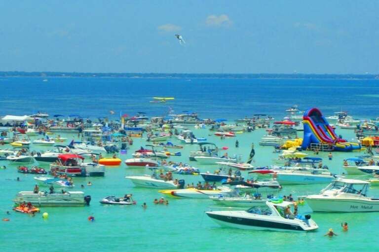 Crab Island - Nearby Destin Family Fun and Activities recommended by Sunset Resort Rentals