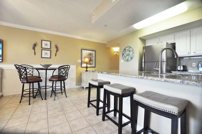 Dining Area - 
Gulf Dunes 114 Fort Walton Beach Florida Okaloosa Island