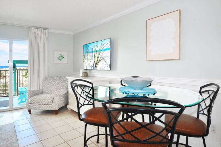 Dining Area - 
Gulf Dunes 114 Fort Walton Beach Florida Okaloosa Island