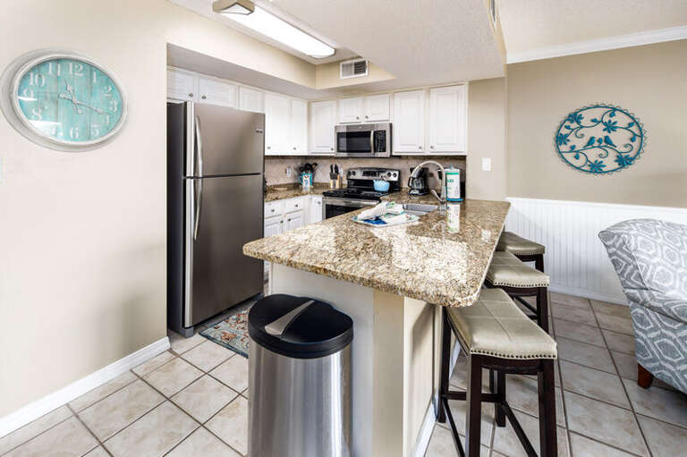 Kitchen - 
Gulf Dunes 114 Fort Walton Beach Florida Okaloosa Island