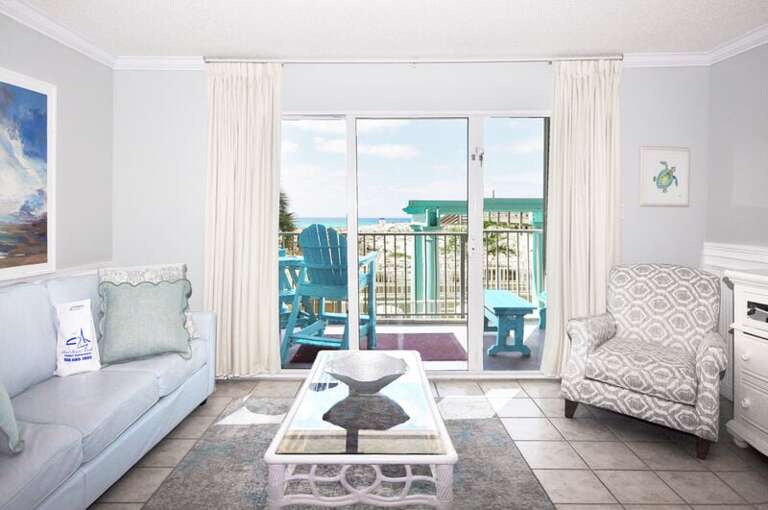 Living Room - 
Gulf Dunes 114 Fort Walton Beach Florida Okaloosa Island
