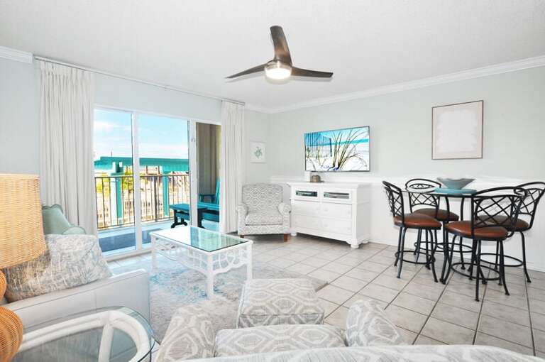 Living Room - 
Gulf Dunes 114 Fort Walton Beach Florida Okaloosa Island