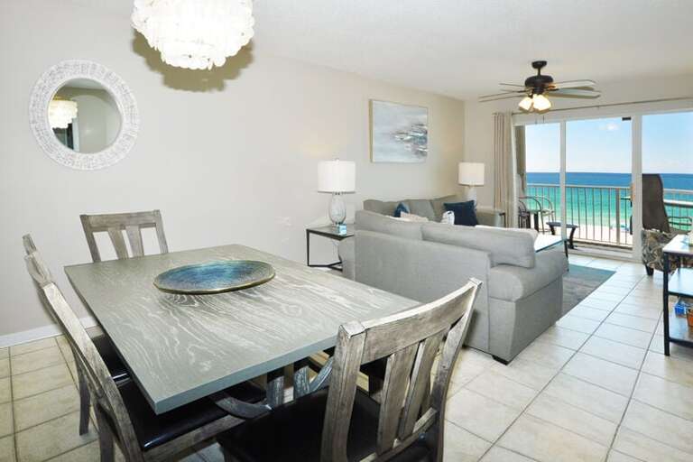 Dining Area - 
Gulf Dunes 413 Fort Walton Beach Okaloosa Island Vacation Rentals