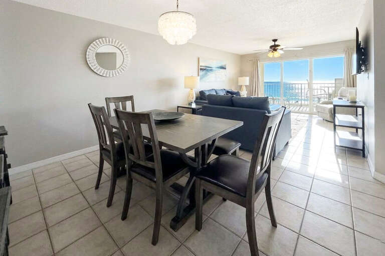 Dining Area - 
Gulf Dunes 413 Fort Walton Beach Okaloosa Island Vacation Rentals