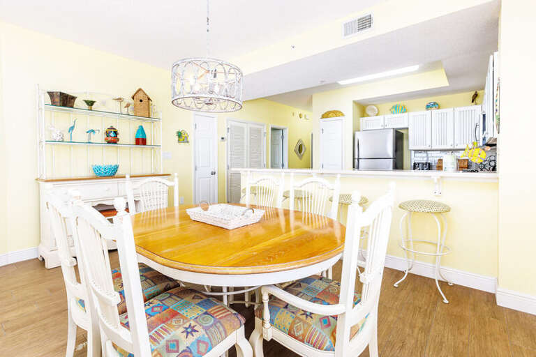 Dining Area - 
Gulf Dunes Resort Unit 601, Okaloosa Island Fort Walton Beach Vacation Rentals Dining Area - 
Gulf Dunes Resort Unit 601, Okaloosa Island Fort Walton Beach Vacation Rentals