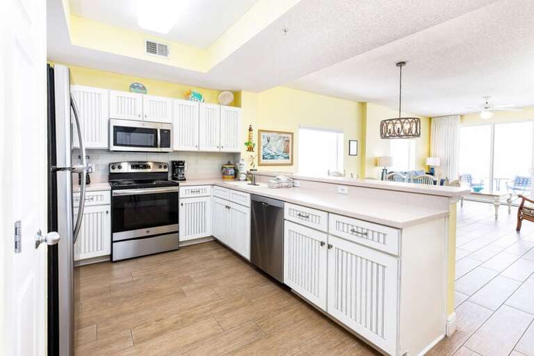 Kitchen - 
Gulf Dunes Resort Unit 601, Okaloosa Island Fort Walton Beach Vacation Rentals Kitchen - 
Gulf Dunes Resort Unit 601, Okaloosa Island Fort Walton Beach Vacation Rentals