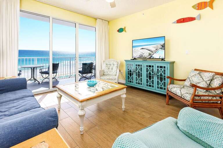 Living Room - 
Gulf Dunes Resort Unit 601, Okaloosa Island Fort Walton Beach Vacation Rentals Living Room - 
Gulf Dunes Resort Unit 601, Okaloosa Island Fort Walton Beach Vacation Rentals