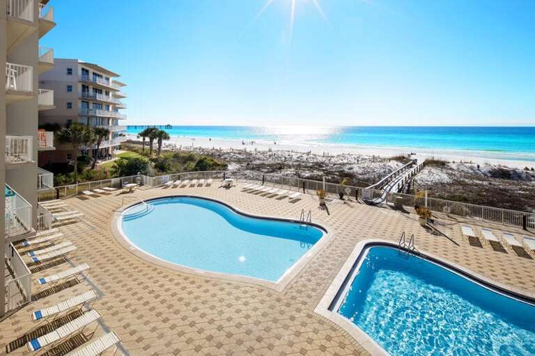 Balcony View - 
Summer Place Resort, Unit 305 Okaloosa Island Fort Walton Beach Vacation Rentals