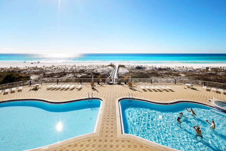 Balcony View - 
Summer Place Resort, Unit 305 Okaloosa Island Fort Walton Beach Vacation Rentals