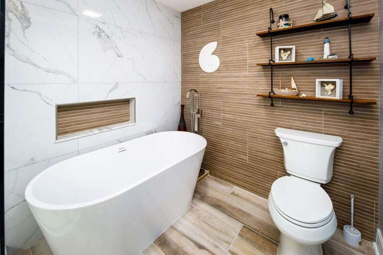 Master Bathroom - 
Waters Edge Resort Unit 412 Fort Walton Beach Okaloosa Island Vacation Rentals