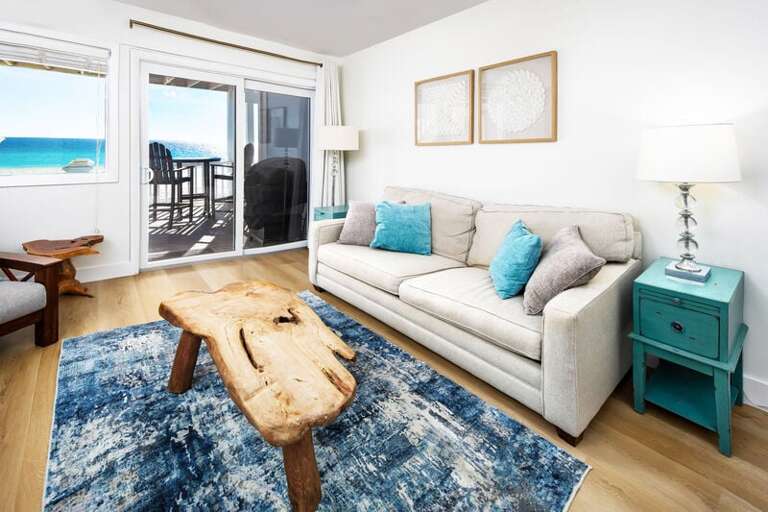 Second Living Room First Level - 
Sanddollar Townhomes Unit 6 Miramar Beach Destin Florida Vacation Beach House Rentals