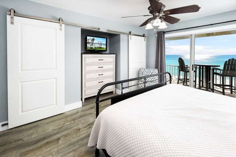 Master Bedroom Third Level - 
Sanddollar Townhomes Unit 6 Miramar Beach Destin Florida Vacation Beach House Rentals
