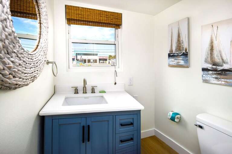 Half Bath Second Level -
Sandollar Townhomes Unit 6 Miramar Beach Destin Florida Vacation Beach House Rentals