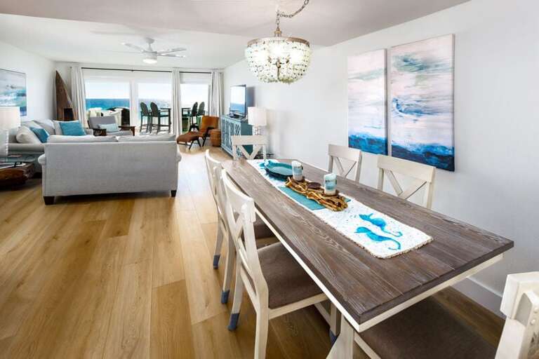 Dining Area Second Level -
Sanddollar Townhomes Unit 6 Miramar Beach Destin Florida Vacation Beach House Rentals